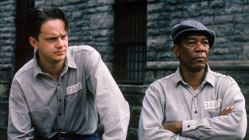 Tim Robbins, Morgan Freeman ve filmu Vykoupení z věznice Shawshank / The Shawshank Redemption