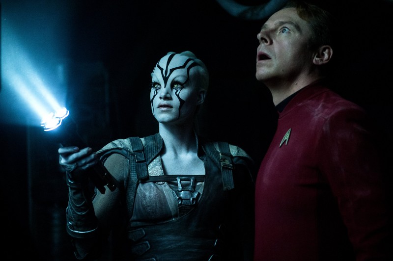 Sofia Boutella, Simon Pegg ve filmu Star Trek: Do neznáma / Star Trek Beyond