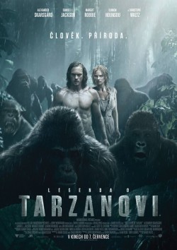 Český plakát filmu Legenda o Tarzanovi / The Legend of Tarzan