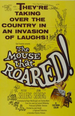 Plakát filmu Myš, která řvala / The Mouse That Roared
