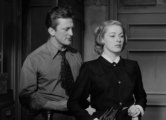 Kirk Douglas, Eleanor Parker ve filmu Detektivní příběh / Detective Story