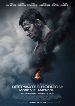 Český plakát filmu Deepwater Horizon: Moře v plamenech / Deepwater Horizon