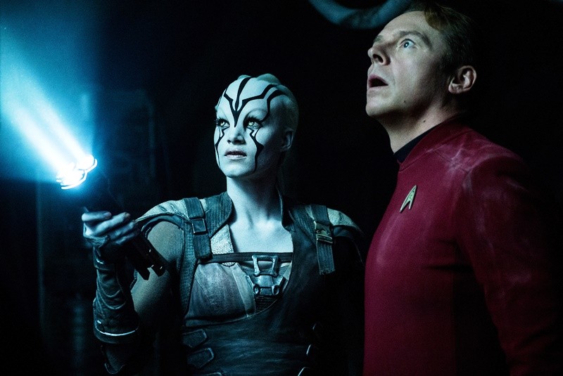 Sofia Boutella, Simon Pegg ve filmu Star Trek: Do neznáma / Star Trek Beyond