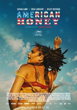 Český plakát filmu American Honey / American Honey