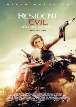 Český plakát filmu Resident Evil: Poslední kapitola / Resident Evil: The Final Chapter