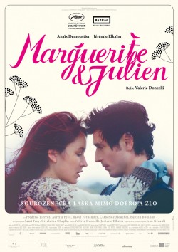 Český plakát filmu Marguerite a Julien / Marguerite et Julien