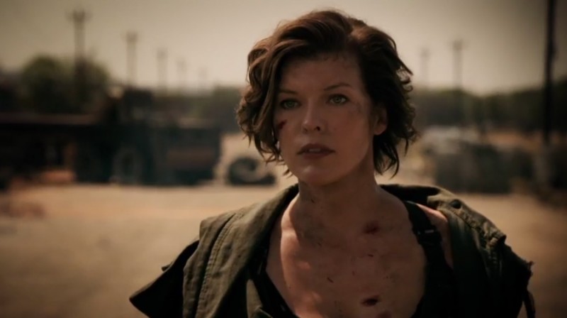 Milla Jovovich ve filmu Resident Evil: Poslední kapitola / Resident Evil: The Final Chapter