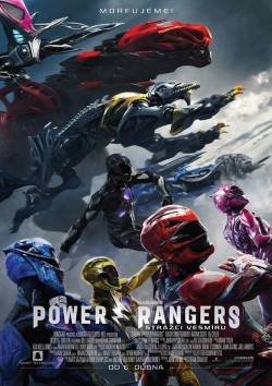 Český plakát filmu Power Rangers: Strážci vesmíru / Power Rangers