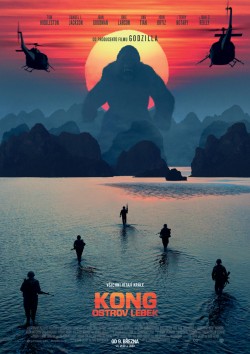 Český plakát filmu Kong: Ostrov lebek / Kong: Skull Island