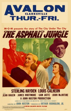 Plakát filmu Asfaltová džungle / The Asphalt Jungle