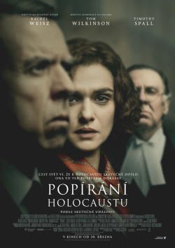 Český plakát filmu Popírání holocaustu / Denial