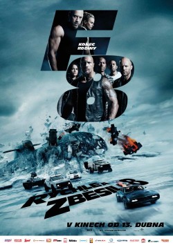 Český plakát filmu Rychle a zběsile 8 / The Fate of the Furious