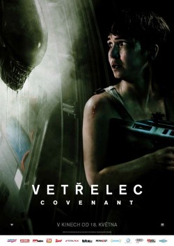 Český plakát filmu Vetřelec: Covenant / Alien: Covenant
