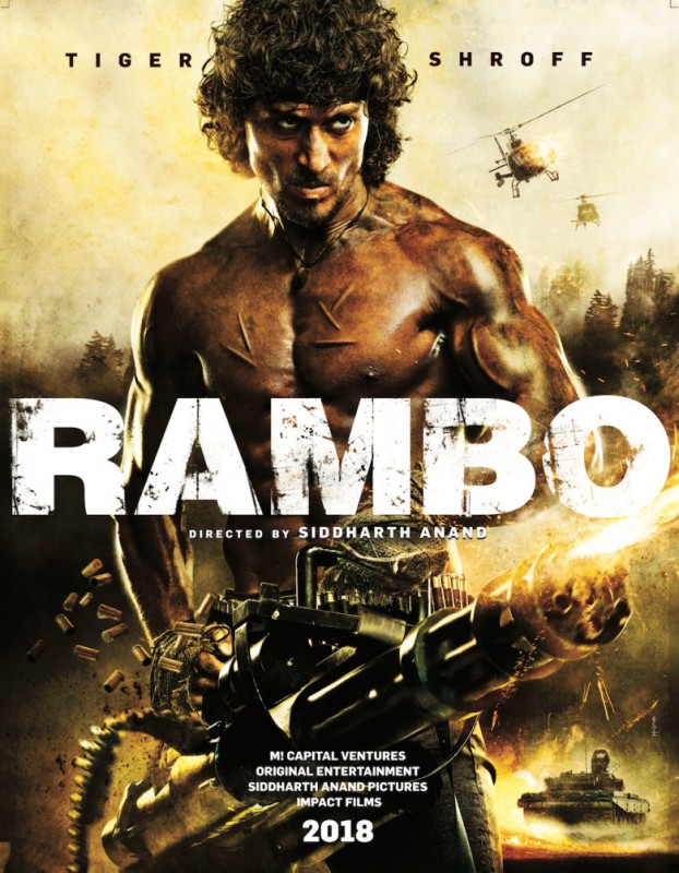 Tiger Shroff jako Rambo