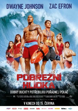 Český plakát filmu Pobřežní hlídka / Baywatch