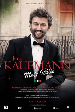 Český plakát filmu Jonas Kaufmann: Moje Itálie / Jonas Kaufmann - Mein Italien