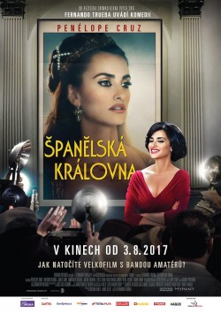 Český plakát filmu Španělská královna / La reina de España