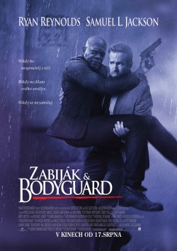 Český plakát filmu Zabiják & bodyguard / The Hitman’s Bodyguard