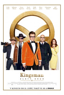 Český plakát filmu Kingsman: Zlatý kruh / Kingsman: The Golden Circle