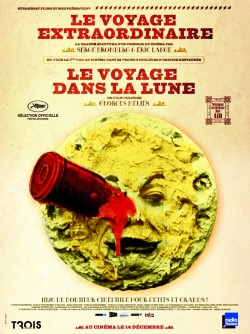 Plakát filmu Cesta na Měsíc / Le voyage dans la lune