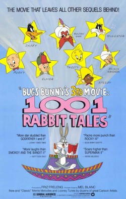 Plakát filmu 1001 králíčkova pohádka / Bugs Bunny's 3rd Movie: 1001 Rabbit Tales