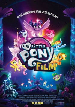 Český plakát filmu My Little Pony Film / My Little Pony: The Movie