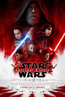 Český plakát filmu Star Wars: Poslední z Jediů / Star Wars: Poslední z Jediu