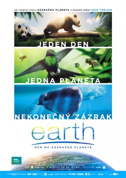 Český plakát filmu Earth: Den na zázračné planetě / Earth: One Amazing Day