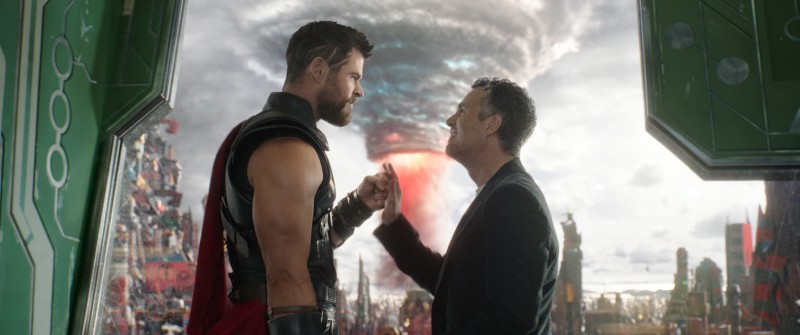Chris Hemsworth, Mark Ruffalo ve filmu Thor: Ragnarok / Thor: Ragnarok