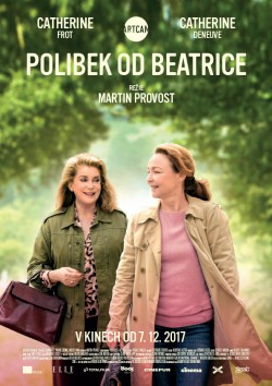 Český plakát filmu Polibek od Beatrice / Sage femme