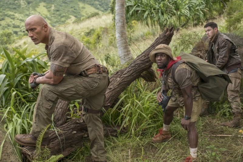 Dwayne Johnson, Kevin Hart ve filmu Jumanji: Vítejte v džungli! / Jumanji: Welcome to the Jungle
