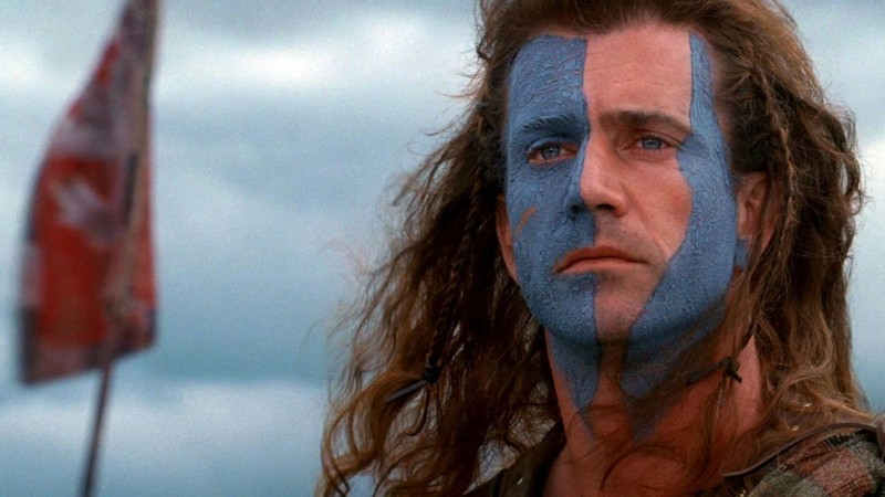Mel Gibson ve filmu Statečné srdce / Braveheart