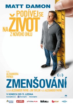Český plakát filmu Zmenšování / Downsizing