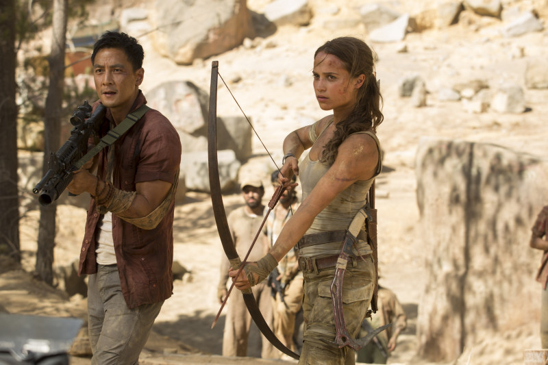Daniel Wu, Alicia Vikander ve filmu Tomb Raider / Tomb Raider