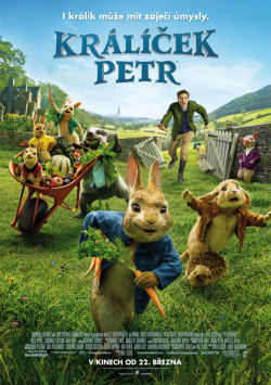 Český plakát filmu Králíček Petr / Peter Rabbit