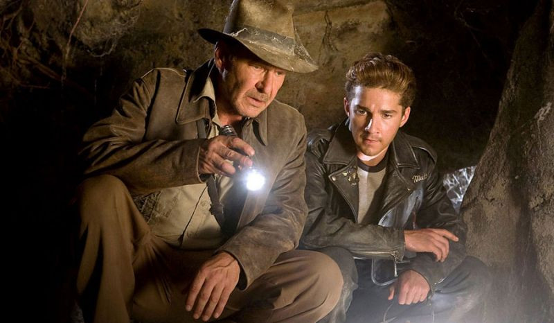 Harrison Ford, Shia LaBeouf ve filmu Indiana Jones a království křišťálové lebky / Indiana Jones and the Kingdom of the Crystal Skull