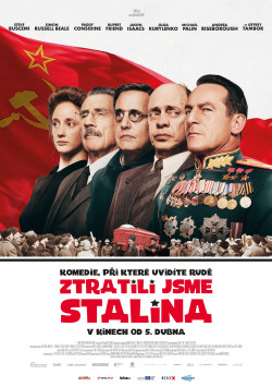 Český plakát filmu Ztratili jsme Stalina / The Death of Stalin