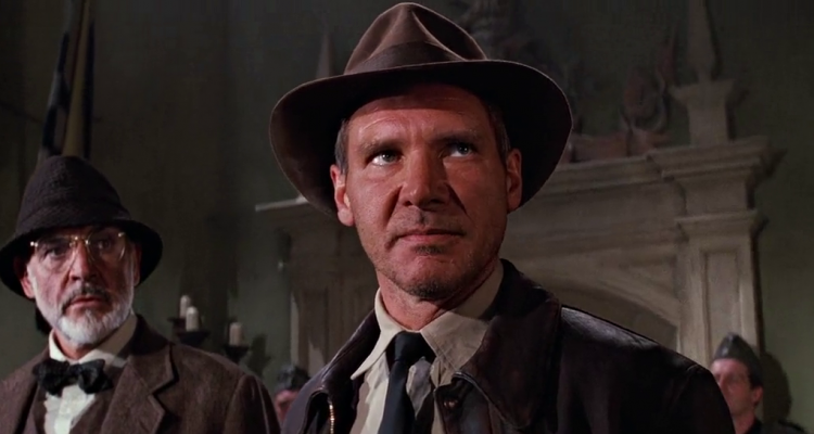 Harrison Ford, Sean Connery ve filmu Indiana Jones a poslední křížová výprava / Indiana Jones and the Last Crusade