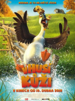 Český plakát filmu V husí kůži / Duck Duck Goose