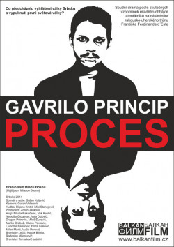 Český plakát filmu Gavrilo Princip - proces / Branio sam Mladu Bosnu