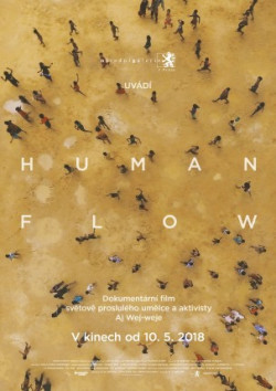 Český plakát filmu Human Flow / Human Flow