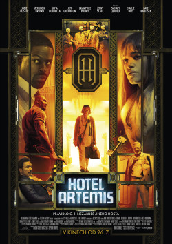 Český plakát filmu Hotel Artemis / Hotel Artemis