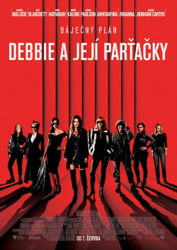 Český plakát filmu Debbie a její parťačky / Ocean’s 8