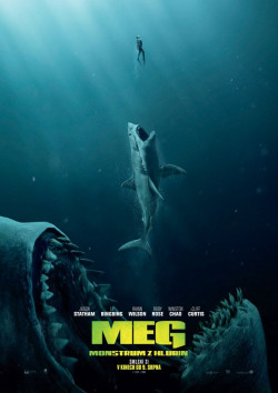 Český plakát filmu MEG: Monstrum z hlubin / The Meg