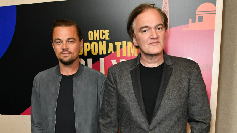 Quentin Tarantino a Leonardo DiCaprio
