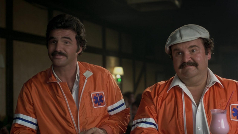 Burt Reynolds, Dom DeLuise ve filmu Velký závod / The Cannonball Run