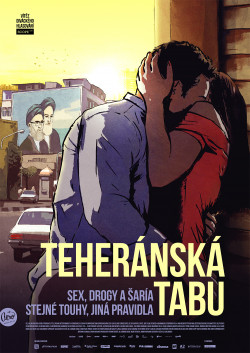 Český plakát filmu Teheránská tabu / Tehran Taboo
