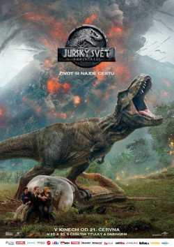 Český plakát filmu Jurský svět: Zánik říše / Jurassic World: Fallen Kingdom 