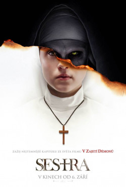 Český plakát filmu Sestra / The Nun