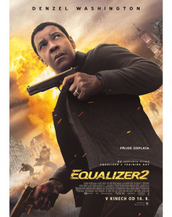 Český plakát filmu Equalizer 2 / Equalizer 2